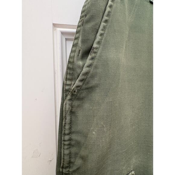 VTG Camco Military Cargo Olive Green Men’s Large 40 Ripstop Adjustable Waist USA - Picture 7 of 13